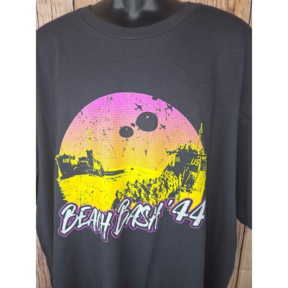 Grunt Style Club Beach Bash 44 Graphic T-Shirt XXL - Picture 3 of 7